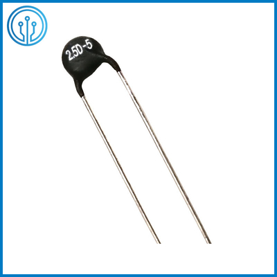 El termistor 2.5D-5 2.5R 5m m del PTC y de NTC fabricó por Dongguan Ampfort