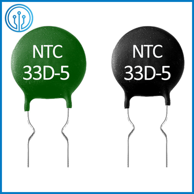 Resistores 33D-5 0.5A del termistor de NTC sensores de temperatura del limitador actual de la avalancha de 33 ohmios 50D-5