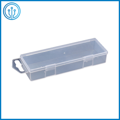 Caja de embalaje plástica del polipropileno transparente de la UL 94V-2 para los equipos de los componentes electrónicos