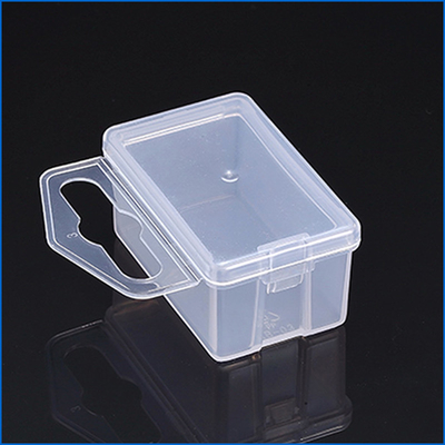 Caja de embalaje plástica del polipropileno transparente de la UL 94V-2 para los equipos de los componentes electrónicos