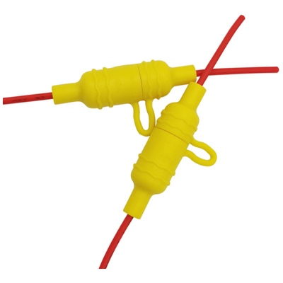 tenedor moldeado amarillo 1-20A 250V 600V del fusible de cartucho de 5x20m m para New Energy