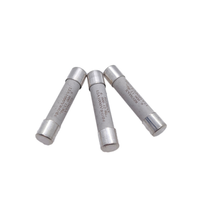Fusiles de cartucho HRC de tubo cerámico 6.3x32mm 1000V 0.2A 0.25A 0.4A 0.5A 0.6A 1A 2A 2.5A 4A 10A 12A para medición digital