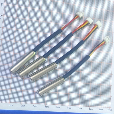 6x25 mm de cobre recubierto con níquel DS18B20 Sensor de temperatura GX18B20 Sensor digital con cable de 3 núcleos de 50 mm 26AWG