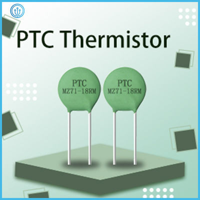 Termistor de cerámica del coeficiente del positivo del termistor 7.5M M de MZ71 que desmagnetiza 18OHM PTC