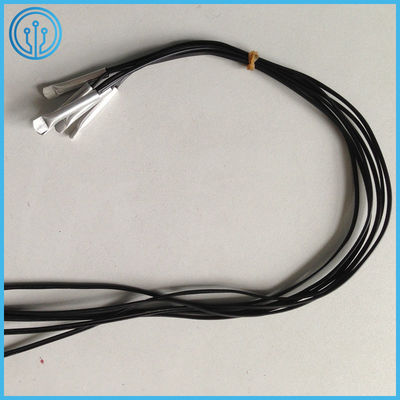 Sensor de temperatura de aluminio del termistor 5x35m m NTC del ohmio NTC 3950 de Shell 2.2K