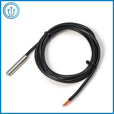 Punta de prueba del sensor de temperatura del termistor el 15m Digitaces del poder NTC del cable de DS18B20 26AWG