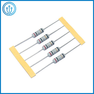 Resistor no inductivo Wirewound cilíndrico del resistor 0.5W 1W de KNP 0.5W 1000ohm