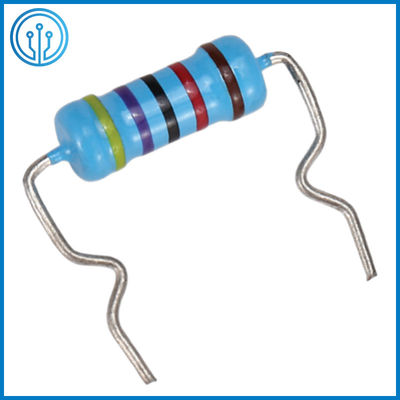 resistores variables de la herida con terminales axiales del alambre del resistor del óxido de metal del OHMIO 0.25W 0,5% 10M