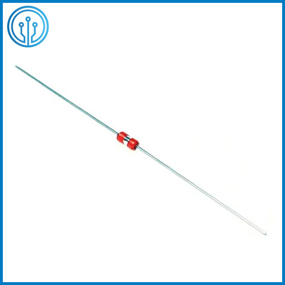 El tipo vidrio del diodo encapsuló el termistor discreto MF58 el 1.388M el 1% 4500 de NTC