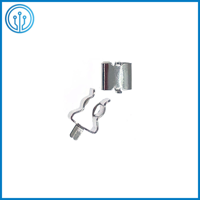 Clip 30A del tenedor del fusible del PWB de Tin Plated Spring Brass Glass para el cartucho de cerámica
