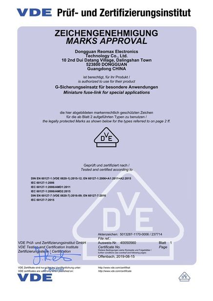 Porcelana Dongguan Ampfort Electronics Co., Ltd. certificaciones